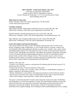 HIST 1502 Syllabus Spring 2015