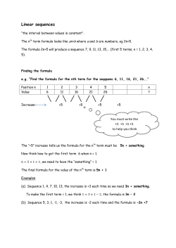 nth rule unit2 - Random Calculations .co.uk