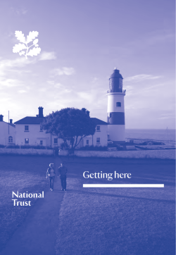 Getting here - The Royal Oak Foundation