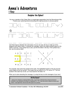 I Spy Worksheet 1 - historyisfun.org