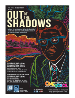 Here is the program for the concert.