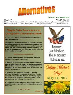 Newsletter - Meals on Wheels of Fairfield County, Inc.