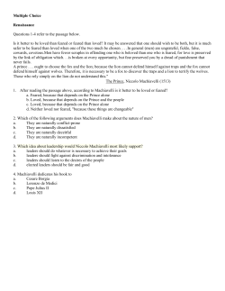 Multiple Choice Practice question 2015