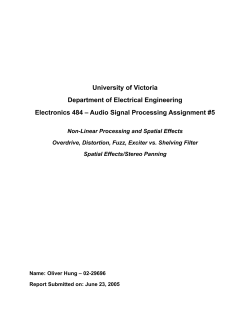 Assignment 5 - Web.UVic.ca