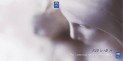 Ave Maria Booklet