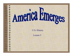 US History Lesson 5