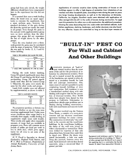 BUILT-IN PEST CONTROL For Wall and Cabinet Voids in