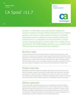 CA Spool&trade; r11.7