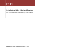 Oceti Sakowin Essential Understandings and