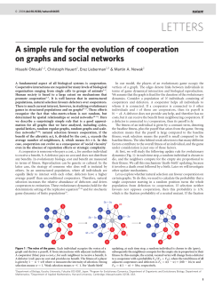 A simple rule for the evolution of cooperation on graphs and social