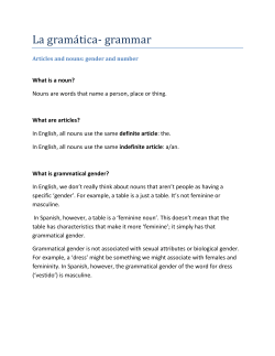 La grama tica- grammar