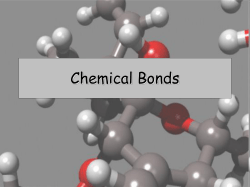 Chemical Bonds