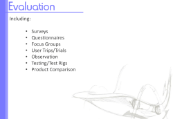 7 Evaluation - Garnock Academy