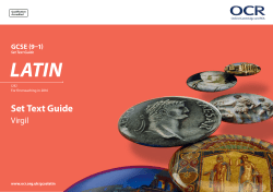 Set text guide - Virgil - Handbook