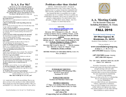 AA Meeting Guide - Osceola County Intergroup