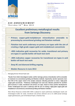 For personal use only