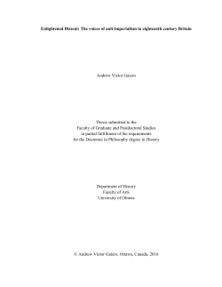 Enlightened Dissent: The voices of anti-imperialism