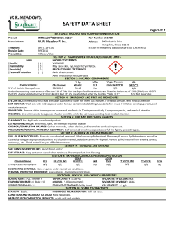 INTRALOK Bonding Agent - MSDS/SDS