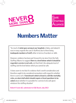 our Never More Than 8 leaflet here