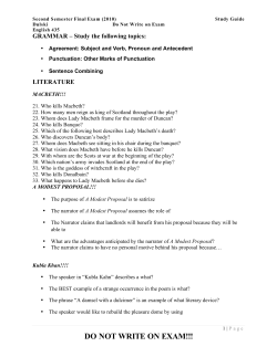 do not write on exam!!!