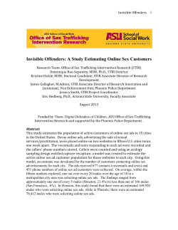 Invisible Offenders: A Study Estimating Online Sex Customers