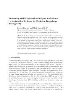 Enhancing residual-based techniques with shape reconstruction