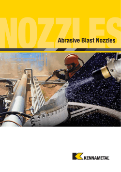 Abrasive Blast Nozzles Catalog
