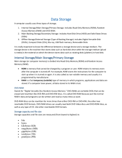 Data Storage - WordPress.com