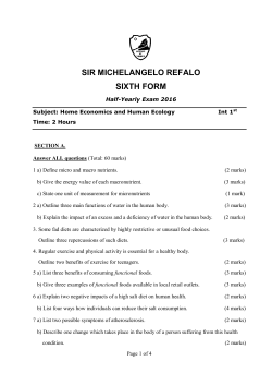 sir michelangelo refalo sixth form