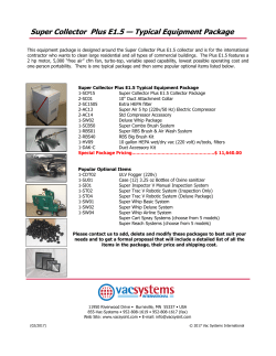 2-17, E1.5 Plus Typical Equipment Package