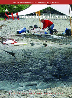 Number 1, January - Society for American Archaeology