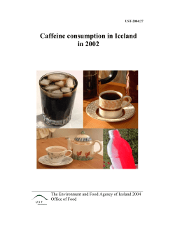 Caffeine consumption in Iceland in 2002
