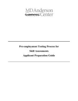testing process