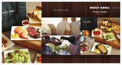 picnic menu - Daily Grill