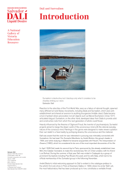 Dal&iacute; and Surrealism