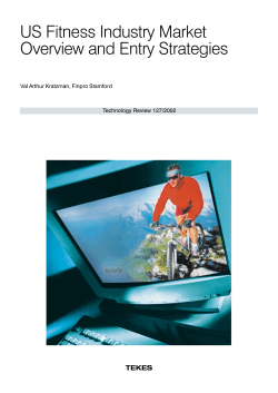 US Fitness Industry Market Overview and Entry Strategies