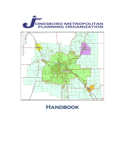 MPO Handbook - Jonesboro.org