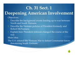 Chapter 31 Section 1 Notes