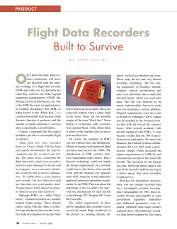 Flight Data Recorders Built to Survive
