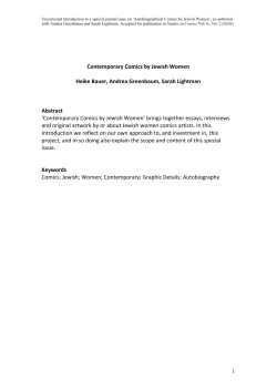 Bauer, Heike and Greenbaum, A. and Lightman, S. (2016) Introduc