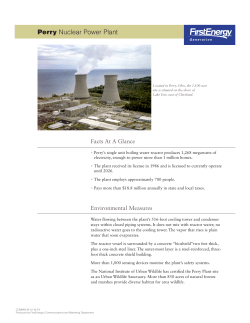 Perry Nuclear Power Plant