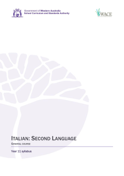 ITALIAN: SECOND LANGUAGE