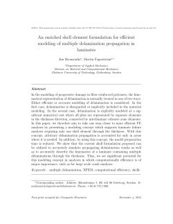 An enriched shell element formulation for efficient modeling of
