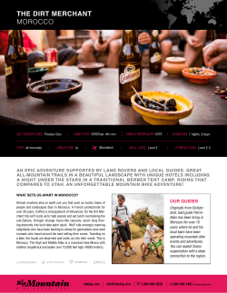 THE DIRT MERCHANT MOROCCO - Big Mountain Bike Adventures