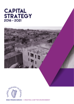 Capital Strategy 2016 - Irish Prison Service