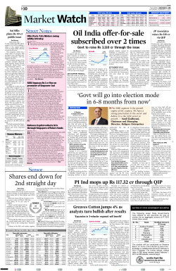 Oil India offer-for-sale subscribed over 2 times