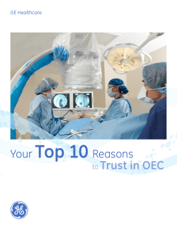 Top 10 Advantages of the OEC 9900 Elite PDF 2MB