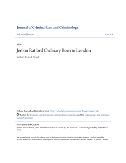 Jenkin Ratford Ordinary Born in London