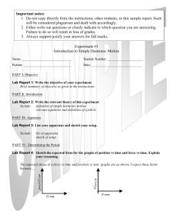 Sample Lab Report