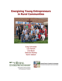 Energizing Youth Entrepreneurs - University of Missouri Extension